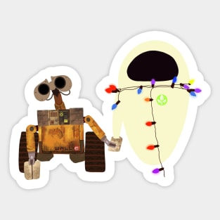 Wall-E and Eve Sticker